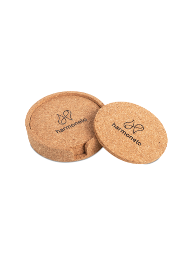 A set of cork coasters